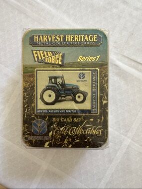 Harvest Heritage Field Force Series 1 Metal Collector Cards - Green